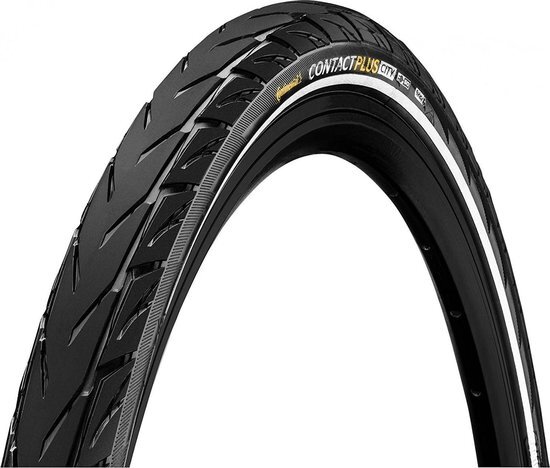 Continental Contact Plus City E-50 Fietsband 27.5 draadband Reflex zwart