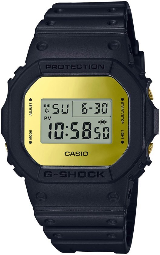 Casio Casio DW-5600BBMB-1ER horloge heren - zwart - kunststof