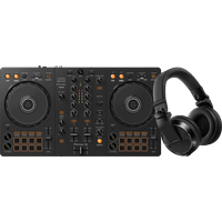 Pioneer DJ DDJ-FLX4 + HDJ-X7 Zwart Bundle