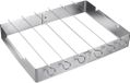 Westmark BBQ Spieshouder Set - Grill Spiesen - Gelijkmatig Grillen - Inklapbaar Ontwerp - 7 Delig - Zilverkleurig