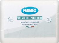 Farmex Droogdoek van papier voor het reinigen van het lichaam, afmetingen: 30 x 40 cm, 400 g, wit