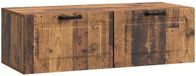 vidaXL Wandmontage TV-kast Oud hout 98 x 41 x 30 cm Bewerkt hout