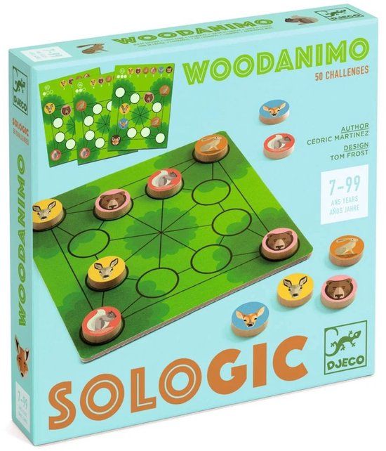 Djeco Woodanimo logicaspel