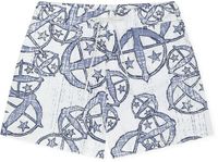 SCHIESSER Dames Slaapbroek Korte Broek Biologisch Katoen Paisley Multicolor Maat 36-38