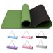 Narwhal Yogamat, TPE, antislip, 6 mm dik, gymnastiekmat, sportmat met draagriem, lichte fitnessmat voor yoga, pilates, workout, thuis en buiten, 183 x 61 x 0,6 cm