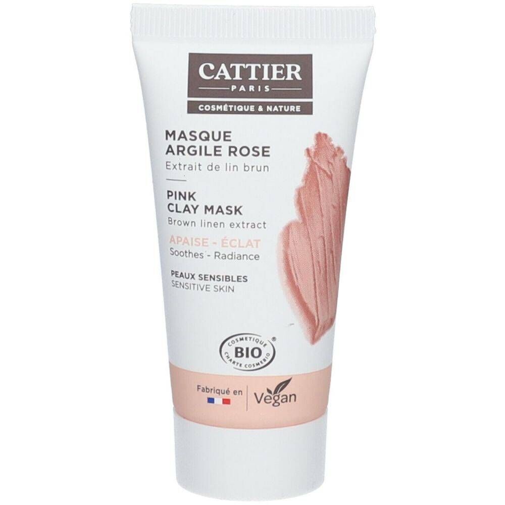 Cattier Cattier Pink Clay Mask 30 ml masker