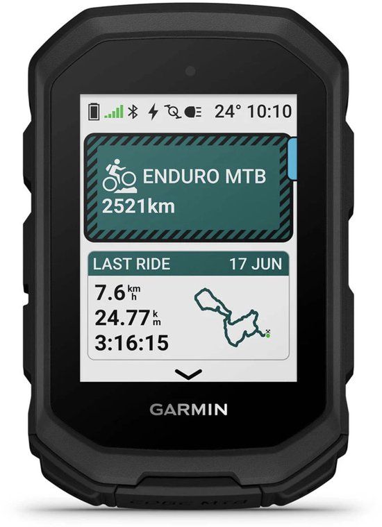Garmin Edge MTB GPS Fietscomputer Zwart