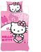 Hello Kitty pink world Dekbedovertrek 140 X 200 cm - 70x90 cm - katoen
