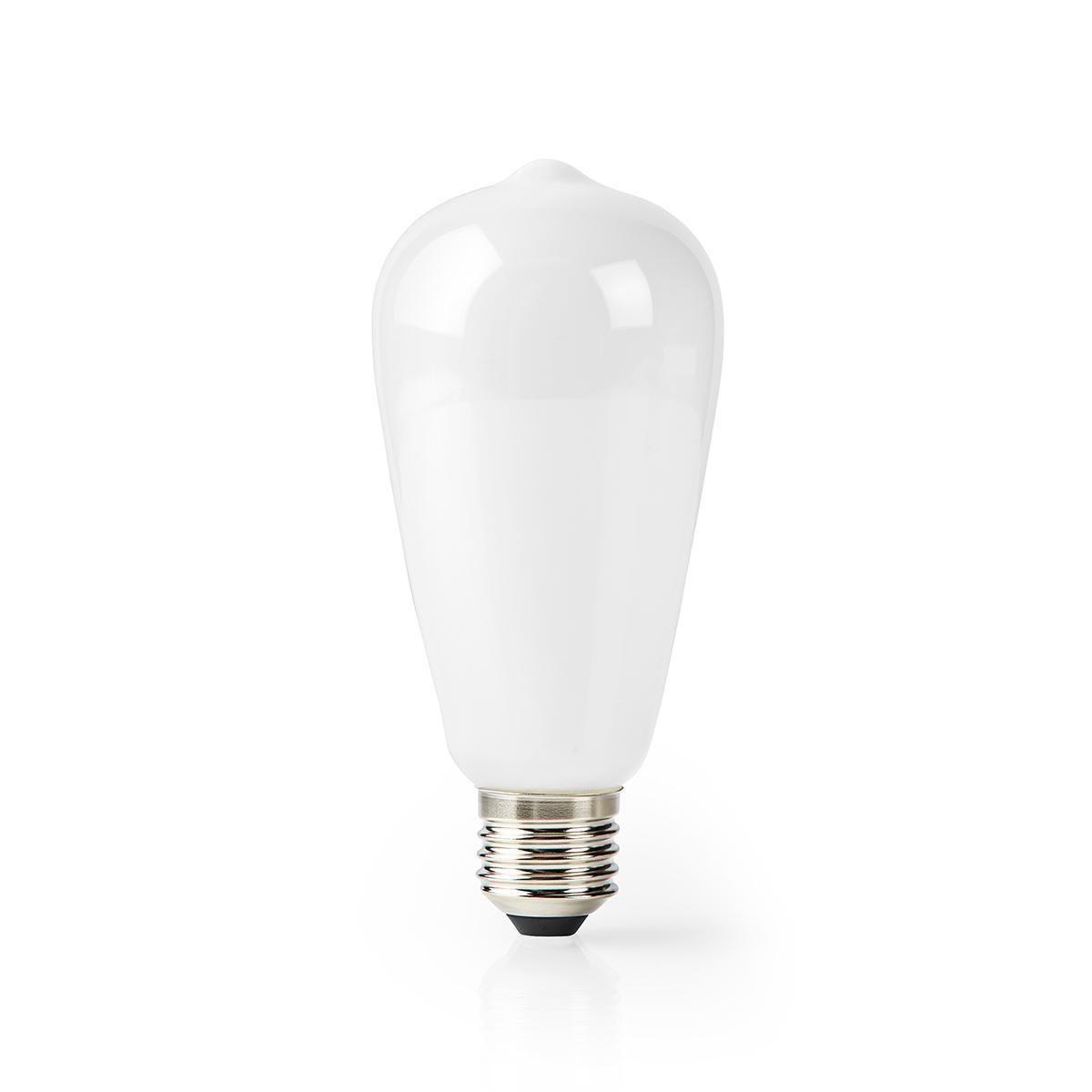 Nedis SmartLife LED Filamentlamp - Wi-Fi - E27 - 500 lm - 5 W - Warm Wit - 2700 K - Glas - ST64