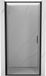 Mexen Exo porte battante pour douche 85 cm, verre transparent, finition noire