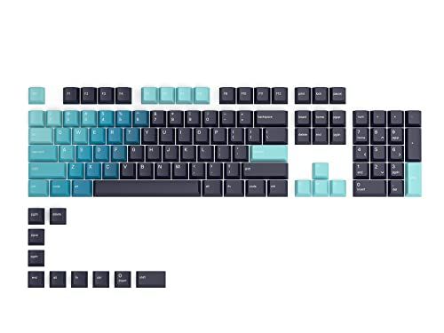 Glorious PC Gaming Race GPBT Keycaps - 114 PBT Tastenkappen, ANSI, US-lay-out - hemelse ijs