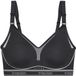Triumph Triaction Cardio Breeze Voorgevormde Sport BH - Zwart - 85C