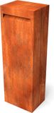 Geroba brievenbus LettaC1 – Cortenstaal – 400×300×1200 mm