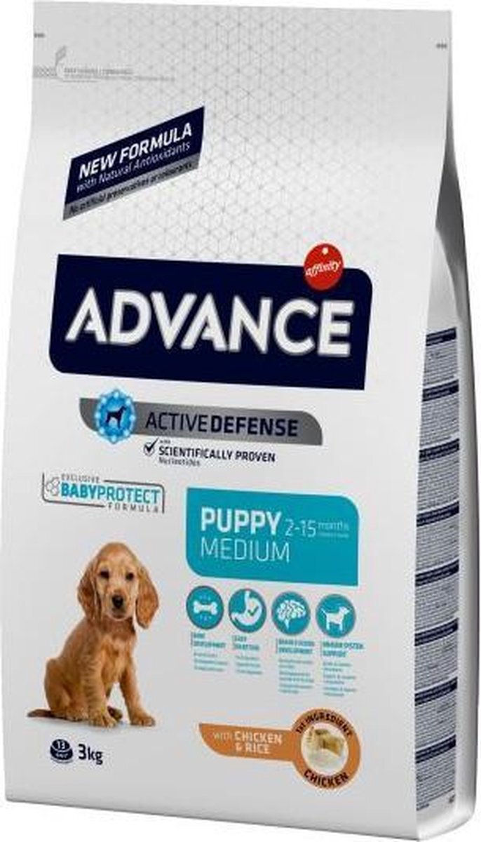 ADVANCE 3 kg puppy protect medium hondenvoer