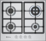 Balay 3ETX565CB Roestvrijstaal Ingebouwd 60 cm Gaskookplaat 4 zone(s)