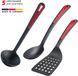 Westmark Keukengerei-set, 3-delig, Kunststof, Zwart/Rood