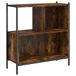 VidaXL Bibliothèque 72x28x109 cm bois d'ingénierie couleur chêne fumé