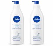 Nivea Express Bodylotion met Pomp - Voor Normale tot Droge Huid - 72 uur Hydratatie - 400 ml - Voordeelverpakking - 2 stuks