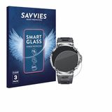 Savvies 3 Stuks Screenprotector - Geschikt voor Smartwatch V69 1.85" - Beschermfolie Glas Transparant