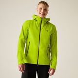 Dare2B Heren Apex 3-laags waterdichte wandeljas met capuchon Groen XL