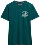 Superdry Lo-fi Outdoors T-shirt Heren M Erin Green
