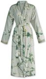 Beddinghouse x Van Gogh Museum Blossom Bathrobe Badjas - Groen - XS