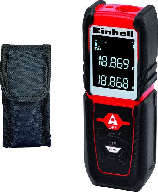 Einhell TC-LD 25 Laser Waterpas - 25m - Zwart/Rood