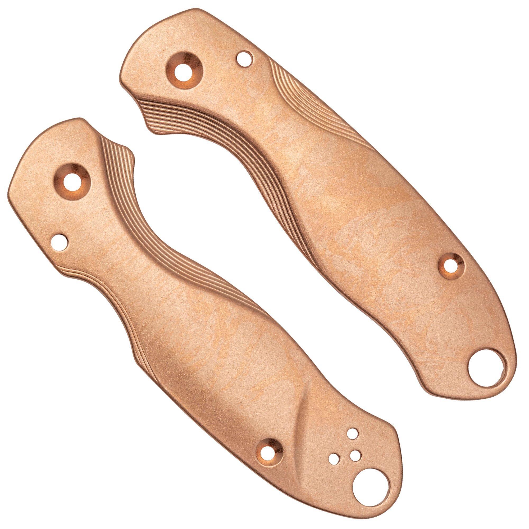 Flytanium Flytanium Spyderco Para 3 Scales, Lotus Copper