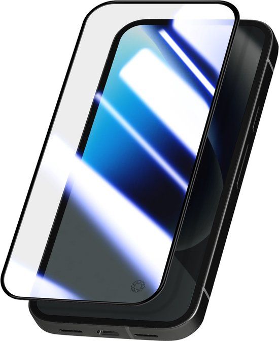 Force Case Screenprotector Google Pixel 10a Flexible Glass Ultra-Resistant Transparant Zwart