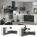 Vicco Hoekkeuken Fame-Line, Groen-Goud Landhuis/Wit, 347 x 207 cm, WB Eik