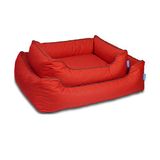 LUBEN Waterdichte bank, Xtreme, rood, M, zwart