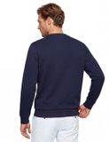Hugo Boss Sweater Donkerblauw Katoen Lange Mouw Ronde Hals Regular Fit Mannen 5XL