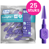 TePe EasyFit M/L Interdentale Ragers Paars - 25 stuks