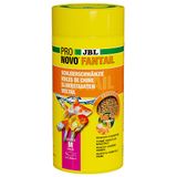 JBL PRONOVO FANTAIL GRANO, hoofdvoer voor sluierstaarten en andere goudvis kweekvormen van 8-20 cm, visvoer-granulaat, click-doseerder, maat M, 1 L