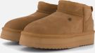 Warmbat Durack Gevoerde boots cognac Suede - Dames - Maat 44
