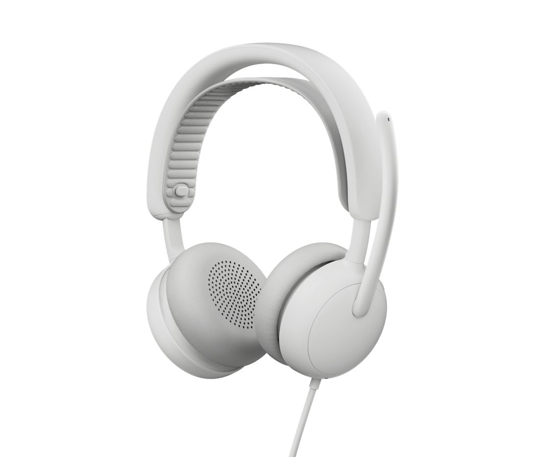 Logitech Zone Wired 2 - Bedrade Computer Headset - Wit