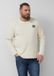 s.Oliver - Hommes - Manches longues en coton avec illustration Discovery Channel® - Crème - 4XL