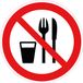 Merkloos / Sans marque Ricard 5 Stickers van 20 cm | Verboden eten en drinken stickers
