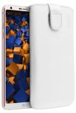 mumbi LG G6 hoesje van leer, wit
