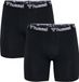 Hummel Boksershorts (2-pack) Heren Zwart XXL