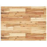 vidaXL Wastafelblad met olieafwerking 80x60x4 cm massief acaciahout