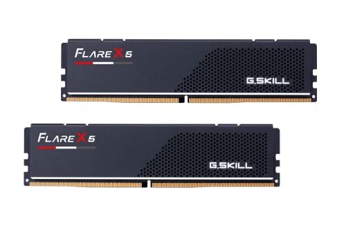 g.skill Flare X5-serie (AMD Expo) 64 GB (2 x 32 GB) 288-pins SDRAM DDR5 5600 CL36-36-89 1.25V dubbelkanaals desktopgeheugen F5-5600J3636D32GX2-FX5 (mat zwart)