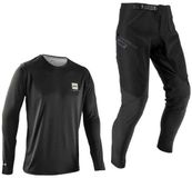 Leatt Gravity 1.0 T-shirt Met Lange Mouwen Zwart XL Man