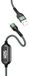 USAMS U48 Serie - Câble Lightning à charge rapide - 1,2m - Vert - Indicateur LED