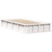 vidaXL Bedframe Wit 100 x 200 cm Massief Grenenhout