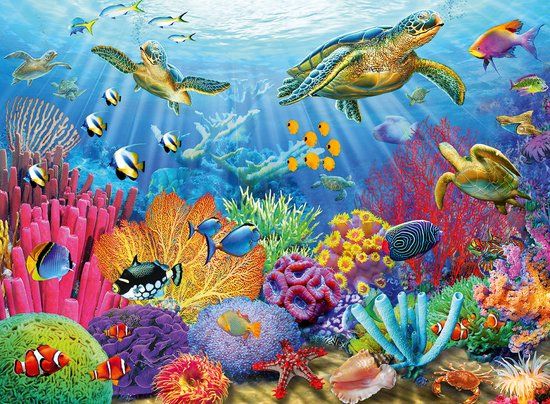 Ravensburger Tropical Waters 500 PC Puzzle