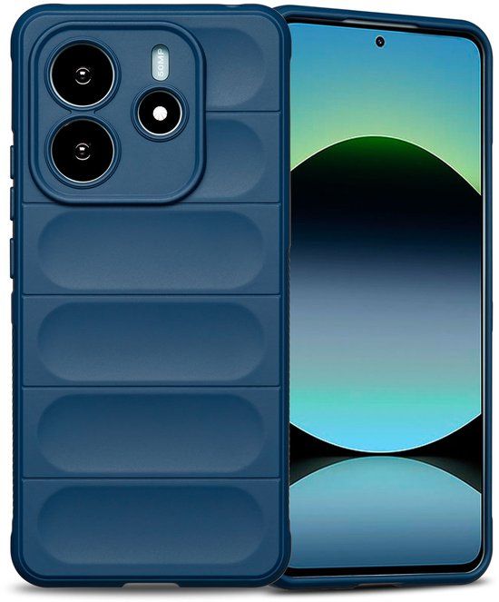 imoshion EasyGrip Backcover - Geschikt voor Xiaomi Redmi Note 14 5G - Donkerblauw