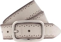 MUSTANG Leren riem Woman's Belt 3.5 W80 Dark Vanilla beige