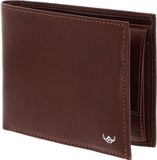 Golden Head Leren portemonnee Colorado RFID Protect Kombischeintasche 1286 Tabacco bruine