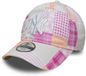 New Era Patchwork 9twenty New York Yankees Junior Casquette Rose Pastel Coton Unisexe Enfants
